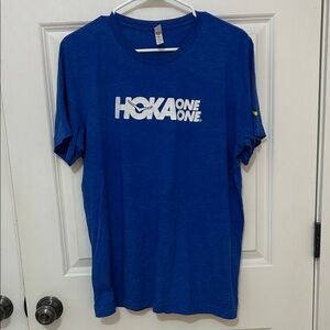 Hoka One One men’s crewneck T-Shirt size large blue
